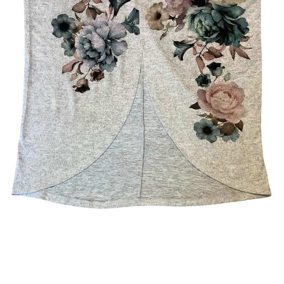 LIVE IN THE MOMENT FLORAL PRINT OPEN CARDIGAN/ 3/4 SLEEVE/ Size M - Picture 7 of 11